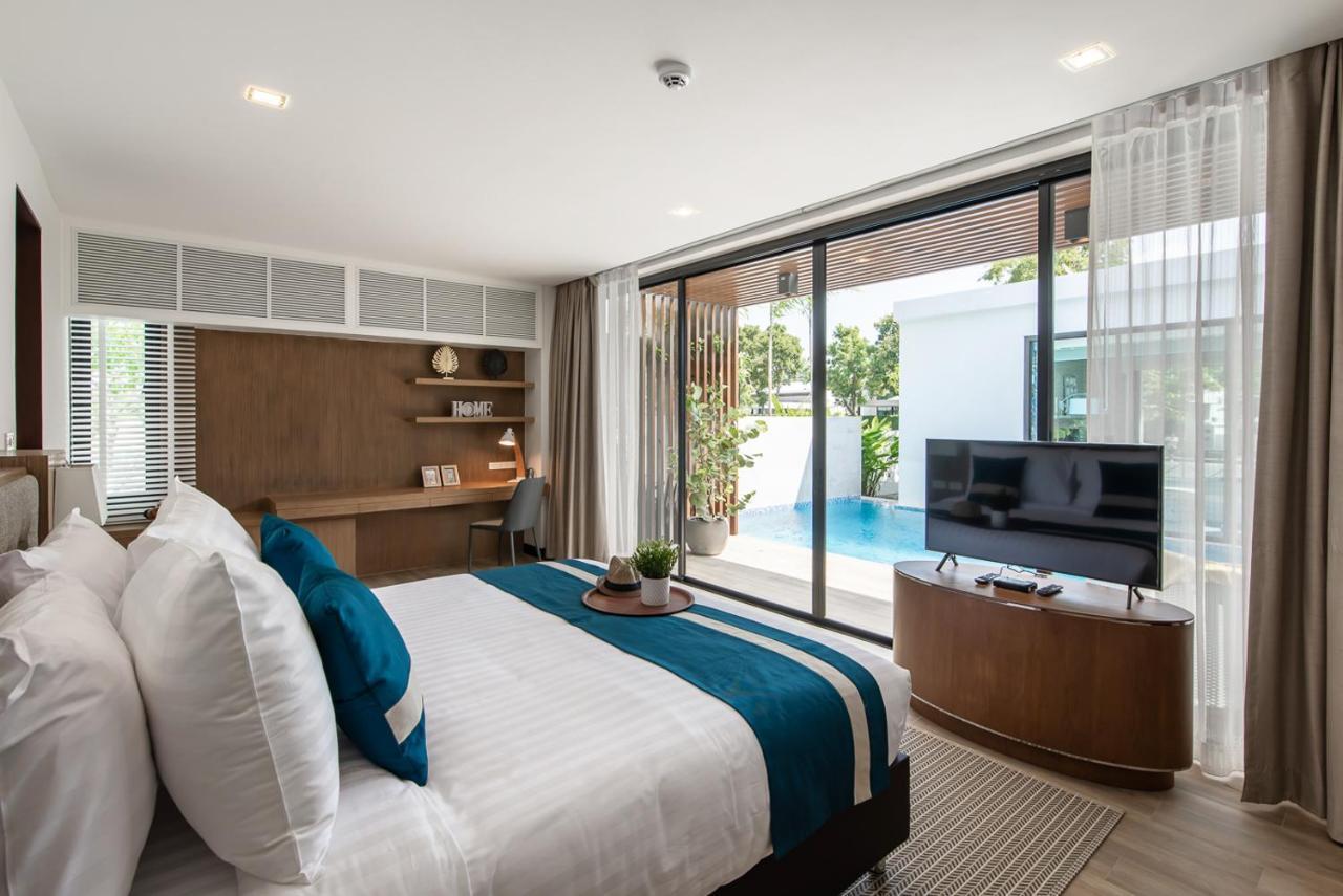 Movenpick Luxury Villa1Fl-Private Pool-Sha Certified Na Chom Thian Esterno foto