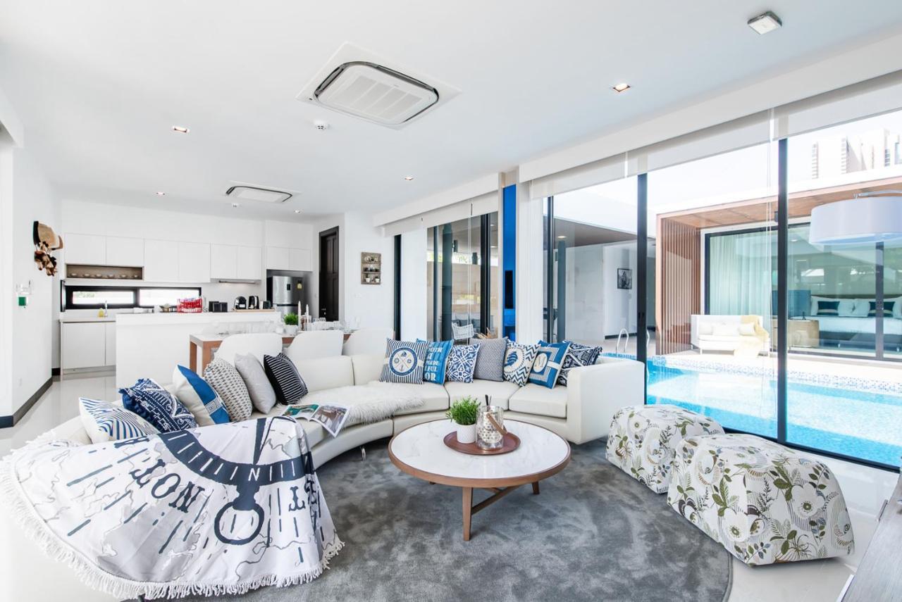 Movenpick Luxury Villa1Fl-Private Pool-Sha Certified Na Chom Thian Esterno foto