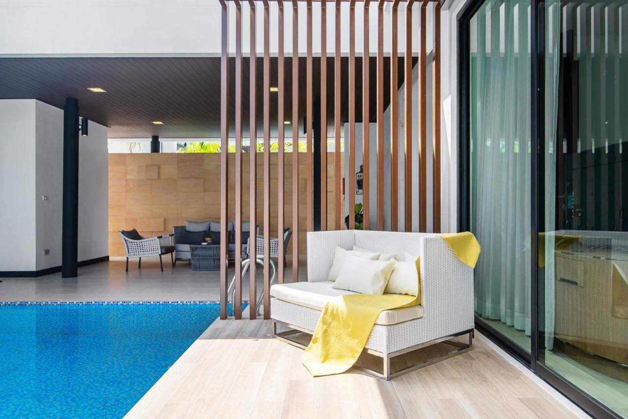 Movenpick Luxury Villa1Fl-Private Pool-Sha Certified Na Chom Thian Esterno foto